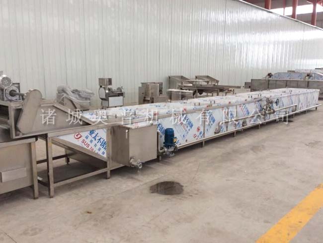 Pasteurization line